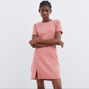 ZARA Plaid Dress